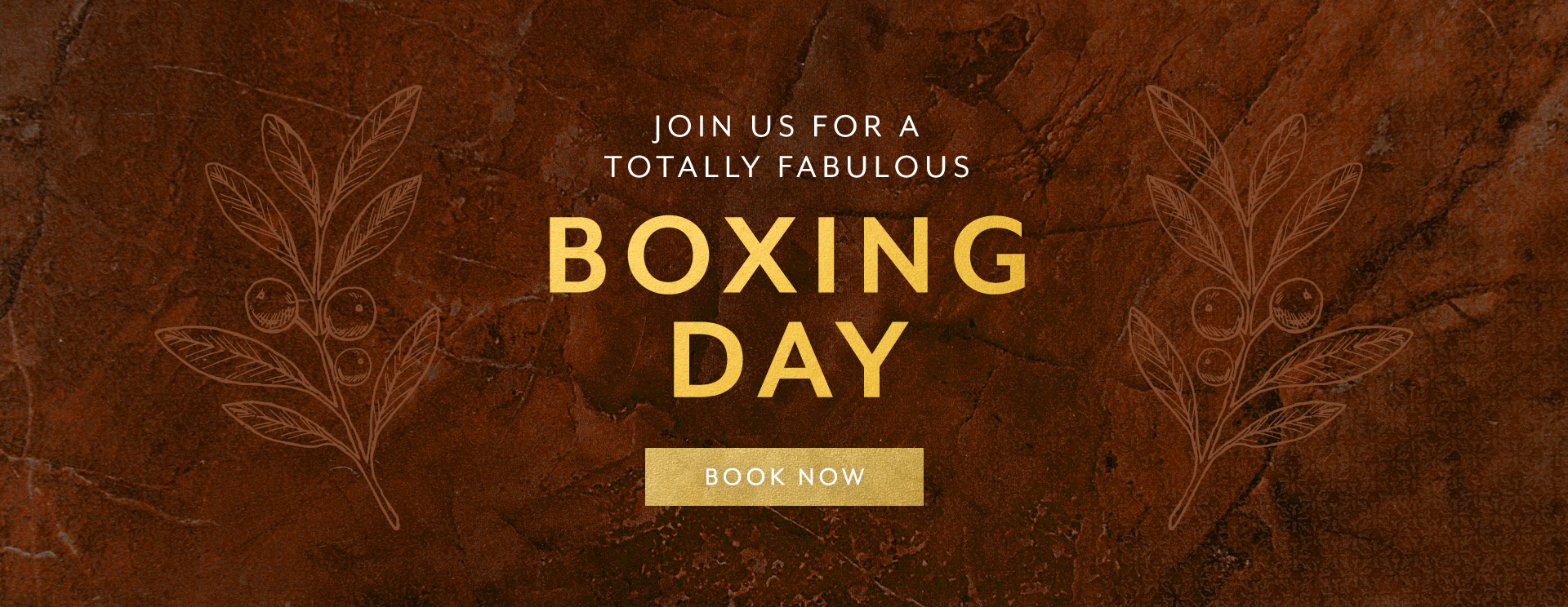 Boxing Day menu at The Cromwell Cottage