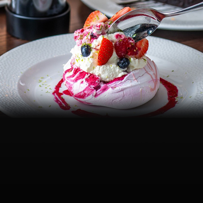 Dessert menu at The Cromwell Cottage