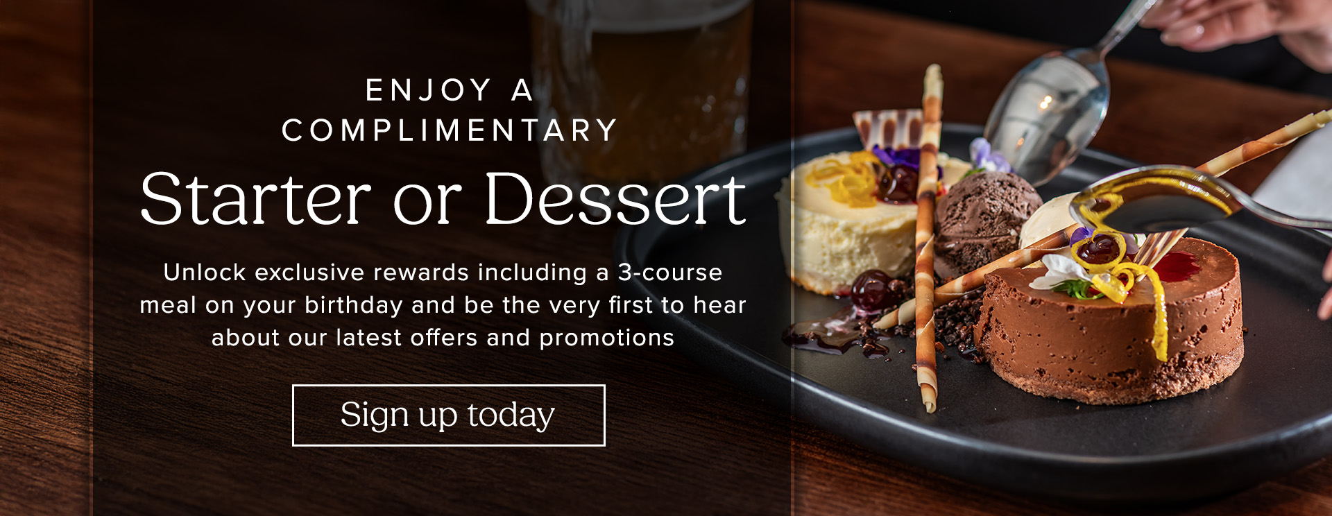 Sign up to our Newsletter